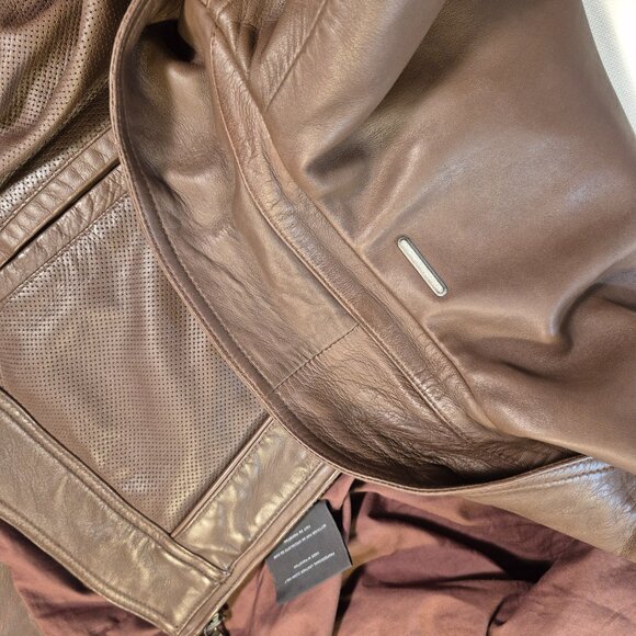 ANDREW MARC leather jacket - Picture 16 of 16